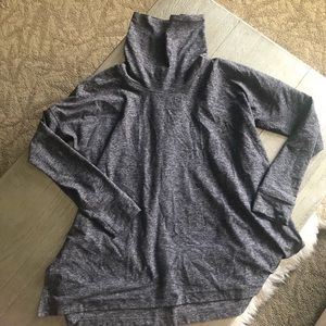 Lululemon gray high neck tunic